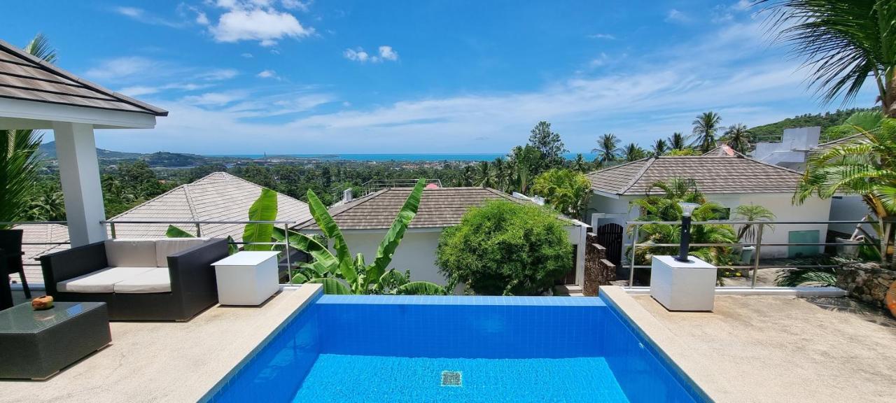 Villa Paradise, Pool And Sea View Chaweng  Bagian luar foto