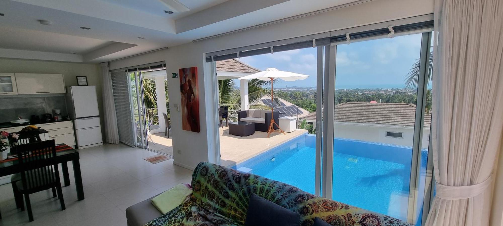 Villa Paradise, Pool And Sea View Chaweng  Bagian luar foto