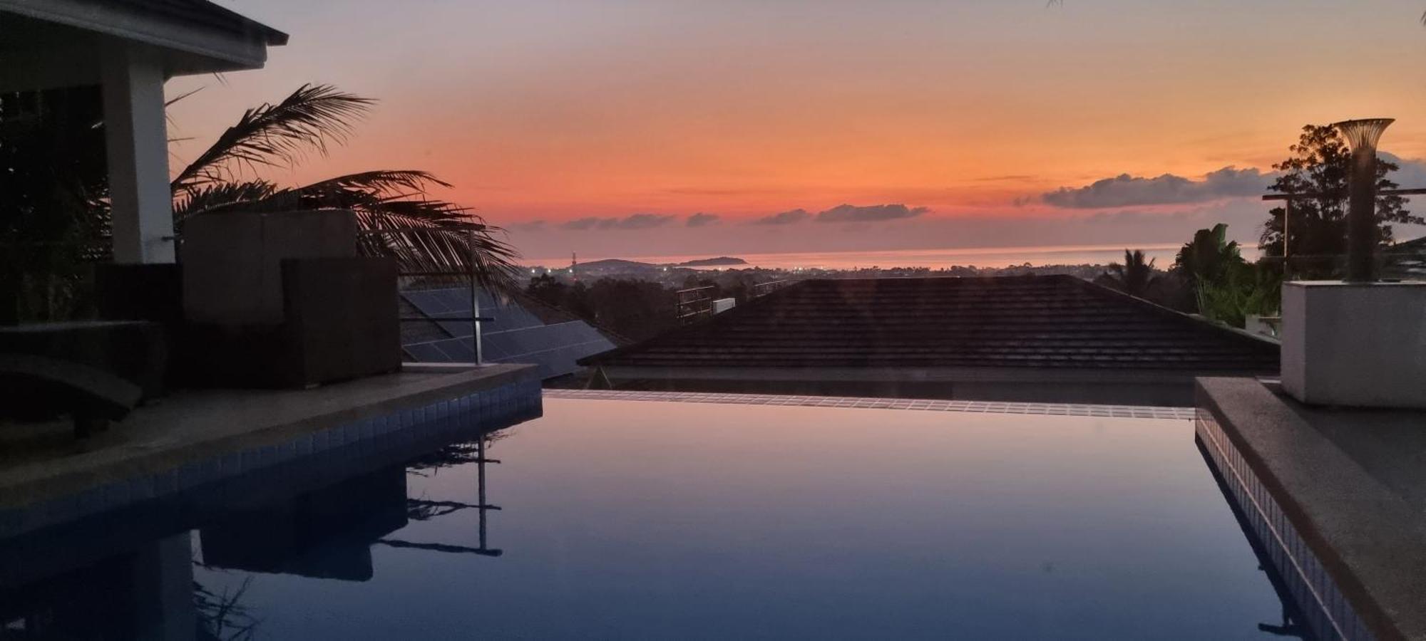 Villa Paradise, Pool And Sea View Chaweng  Bagian luar foto