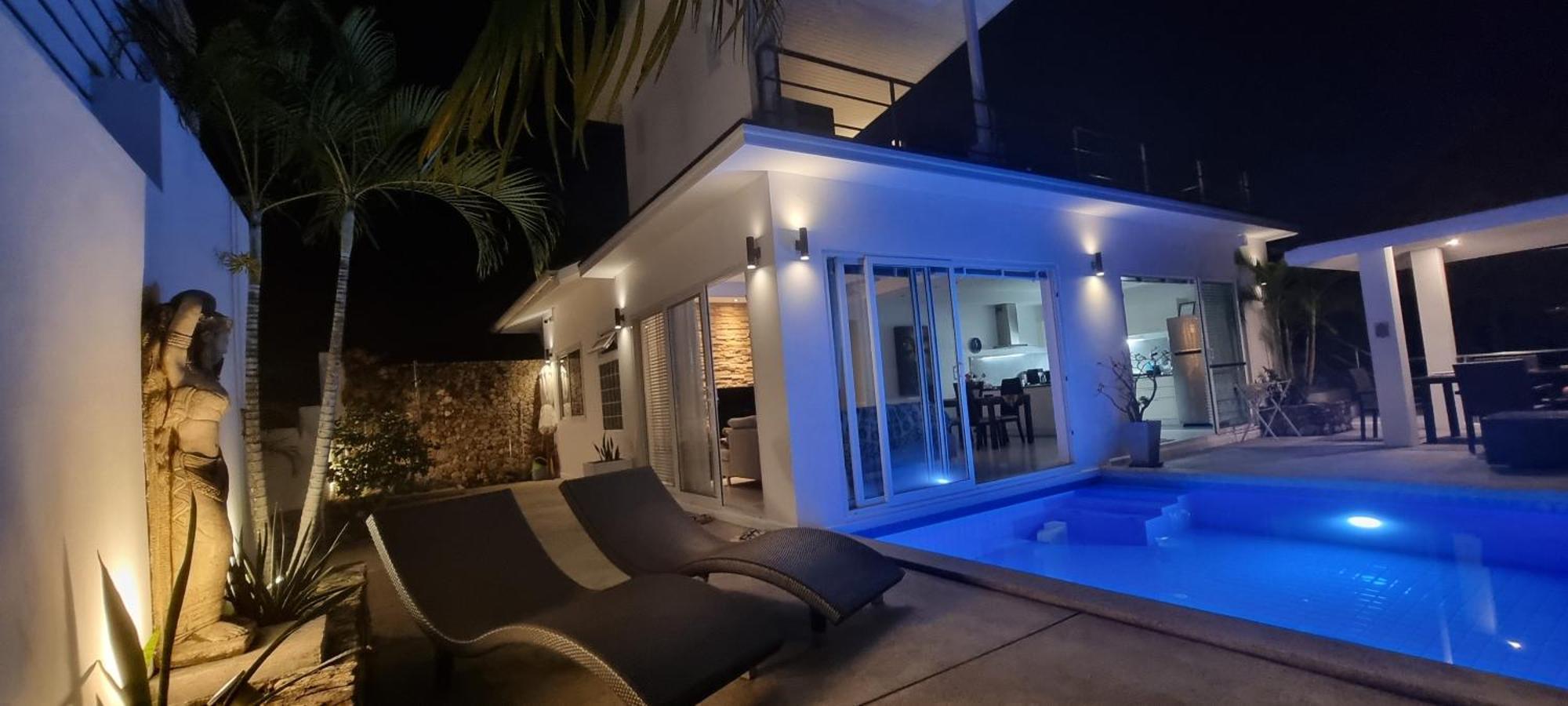Villa Paradise, Pool And Sea View Chaweng  Bagian luar foto