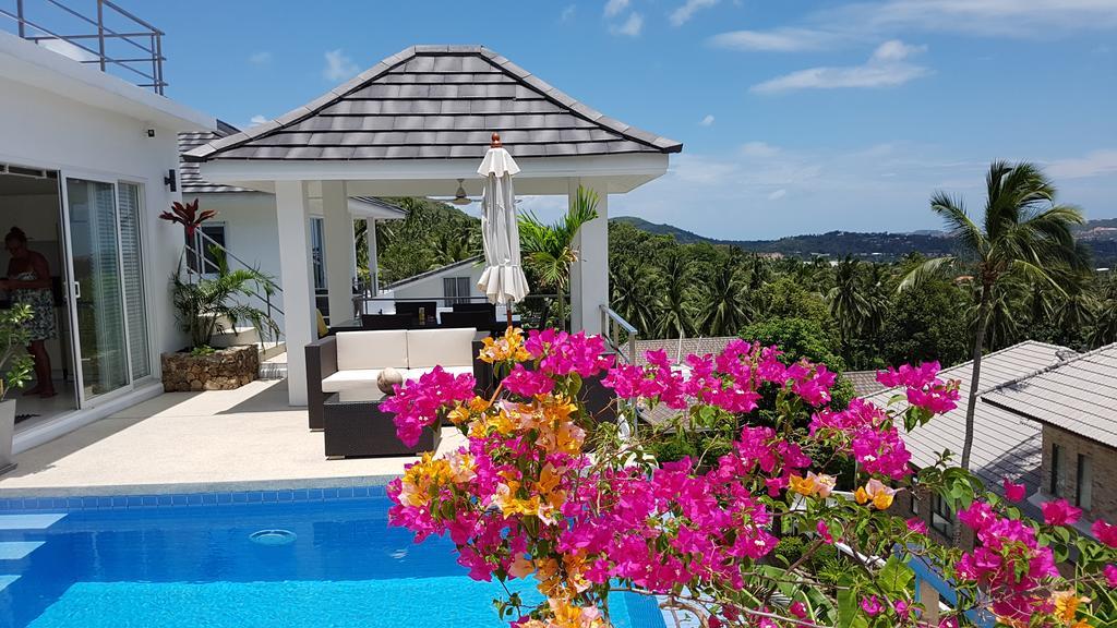 Villa Paradise, Pool And Sea View Chaweng  Bagian luar foto