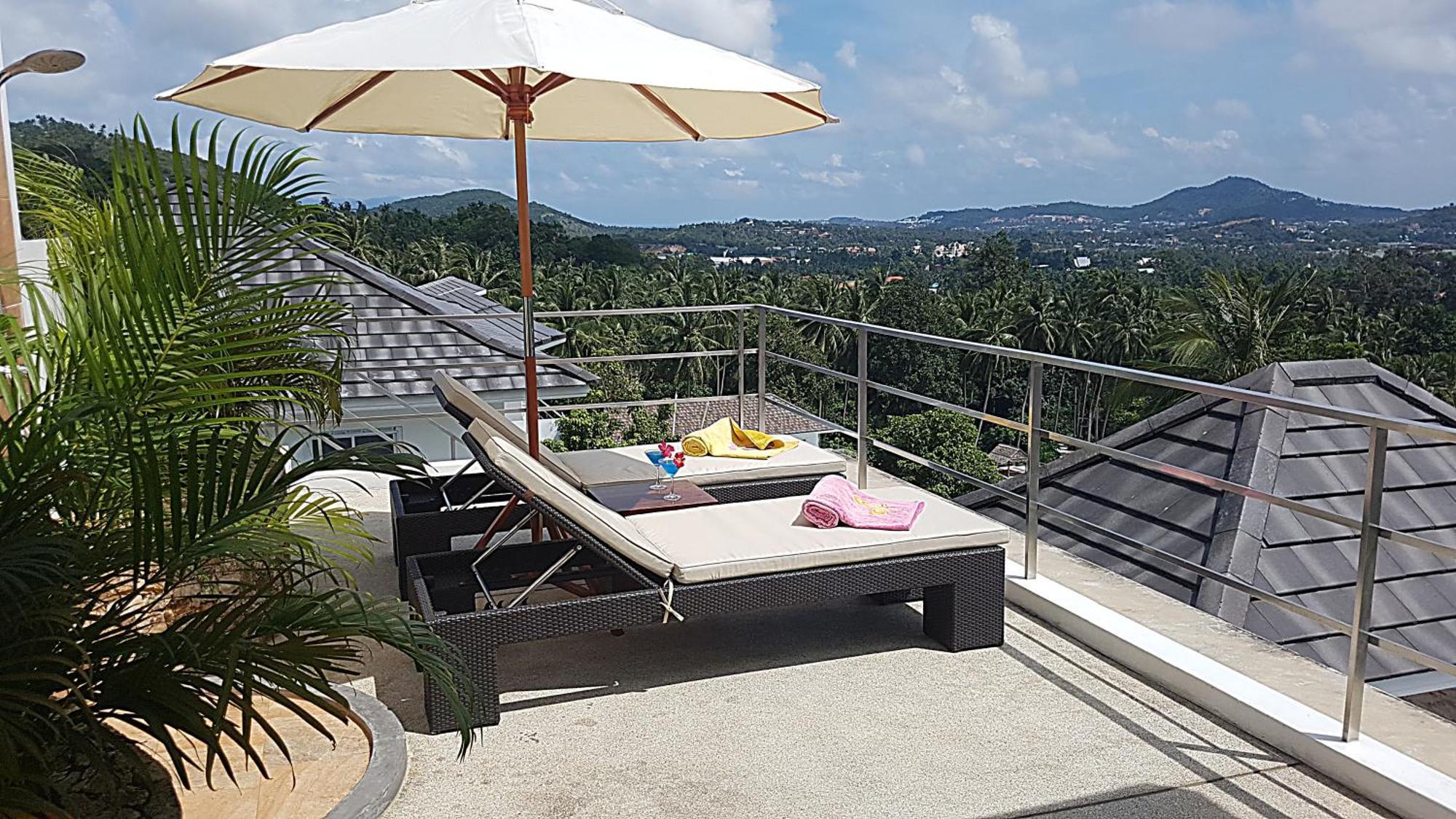 Villa Paradise, Pool And Sea View Chaweng  Bagian luar foto