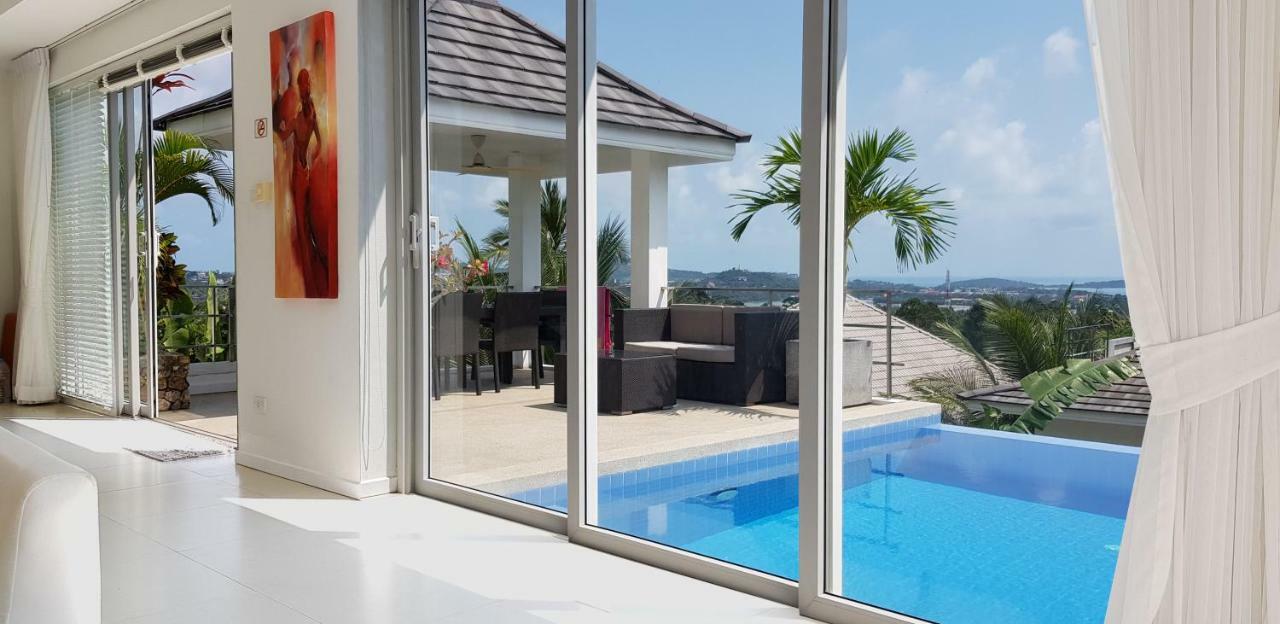 Villa Paradise, Pool And Sea View Chaweng  Bagian luar foto