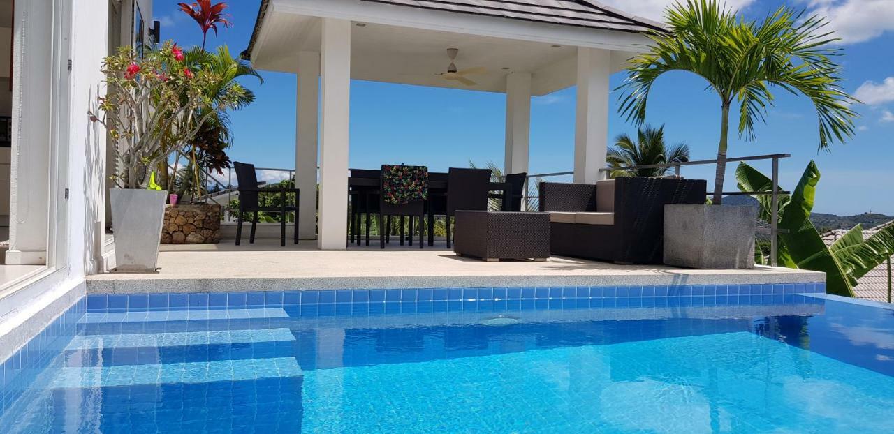 Villa Paradise, Pool And Sea View Chaweng  Bagian luar foto