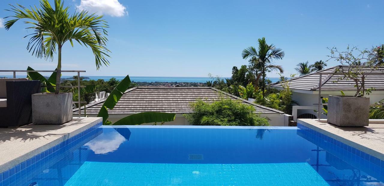 Villa Paradise, Pool And Sea View Chaweng  Bagian luar foto